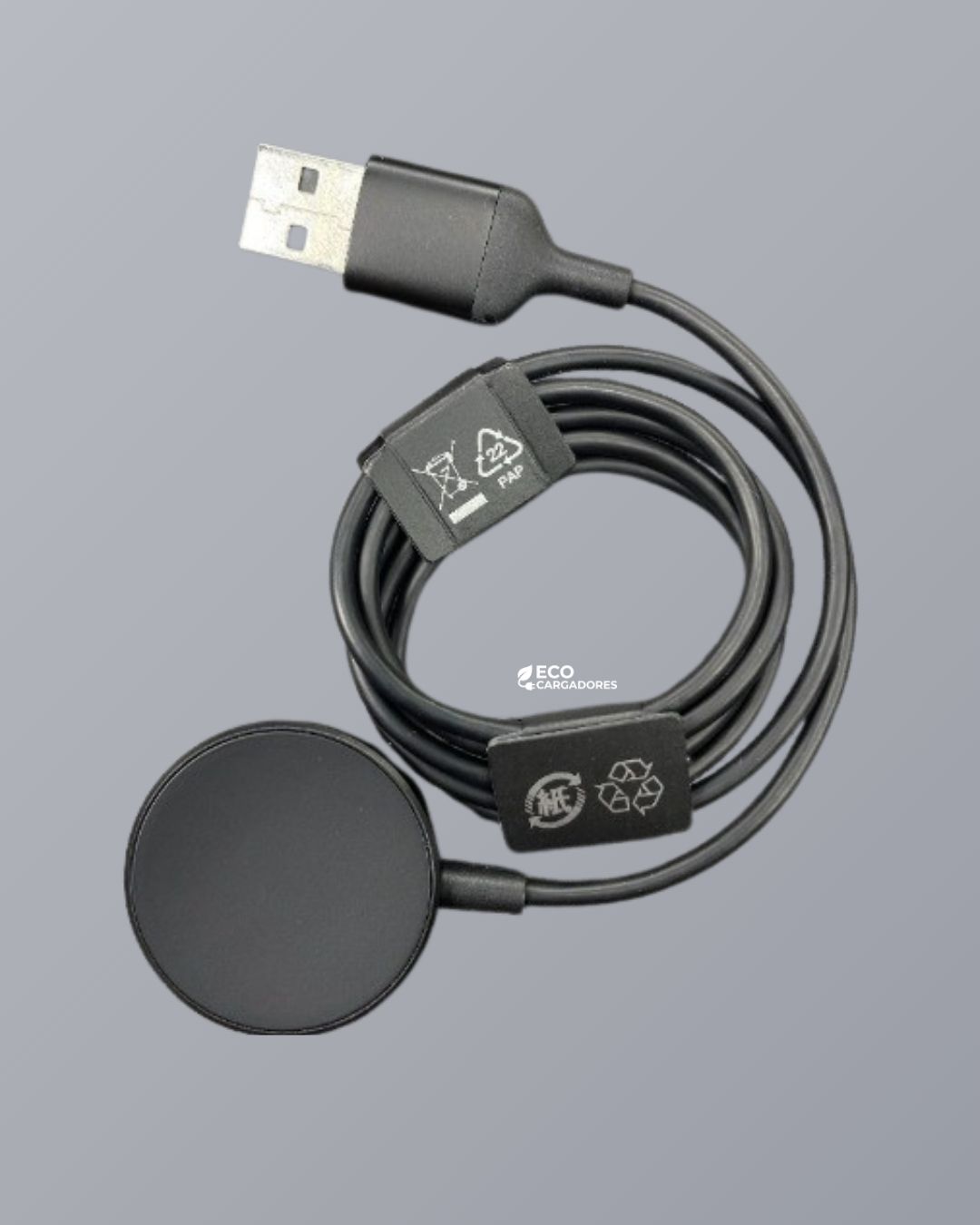 Cargador de reloj para Samsung Galaxy Watch USB inalámbrico magnético