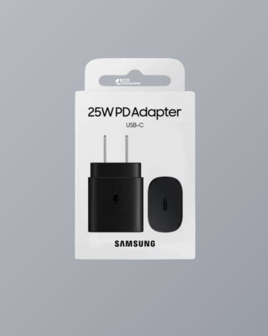 Cargador de Samsung 25W PD Adapter USB-C Original / (Cubo de Carga Rápida)
